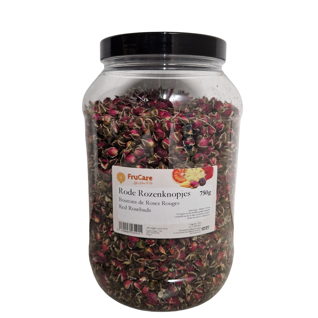 Gedroogde Rode Rozenknopjes