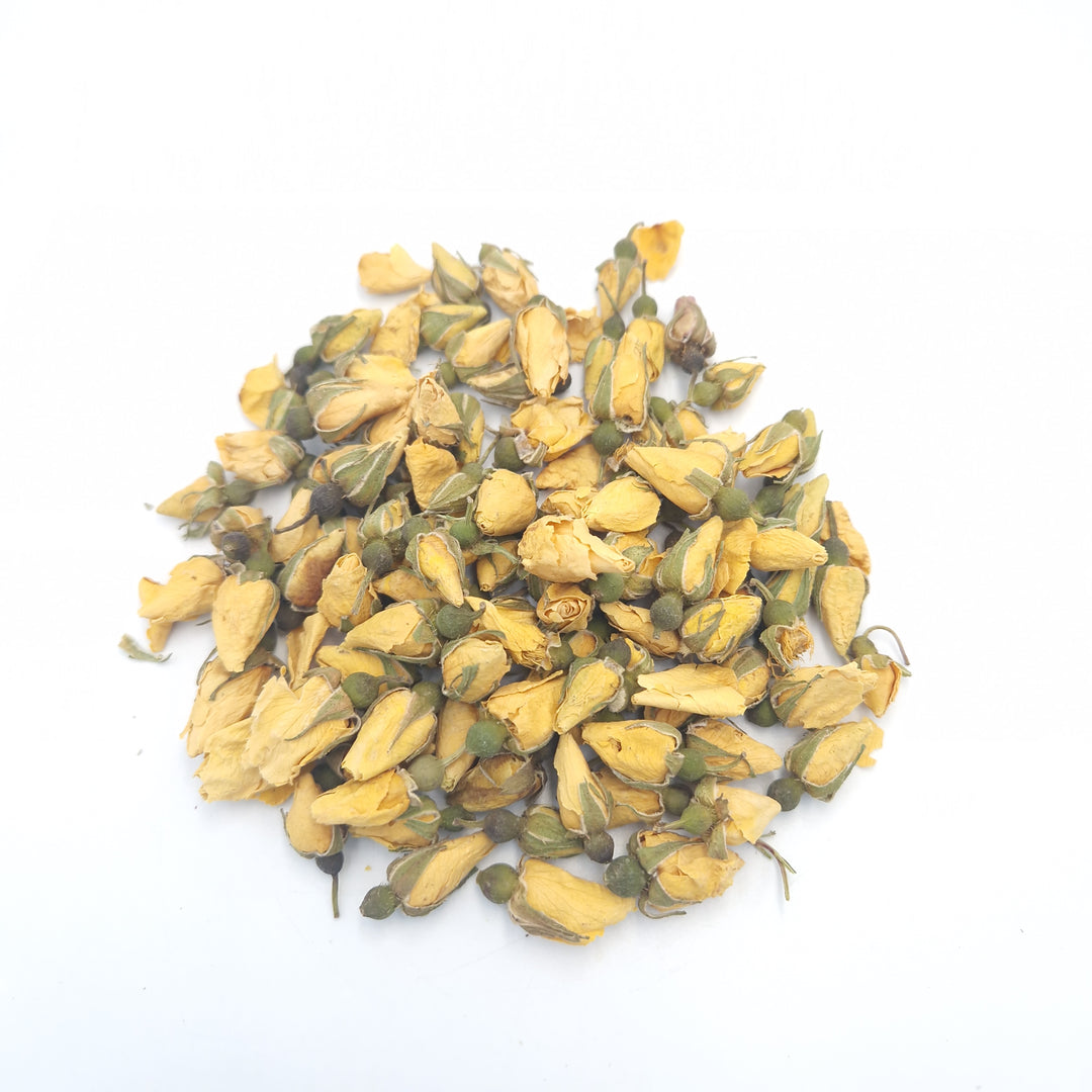 Gedroogde Gele Rozenknopjes