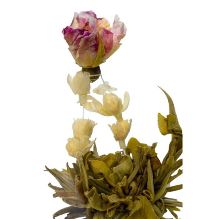 Mélange Découverte de Boules de Thé Vertes Fleurissantes