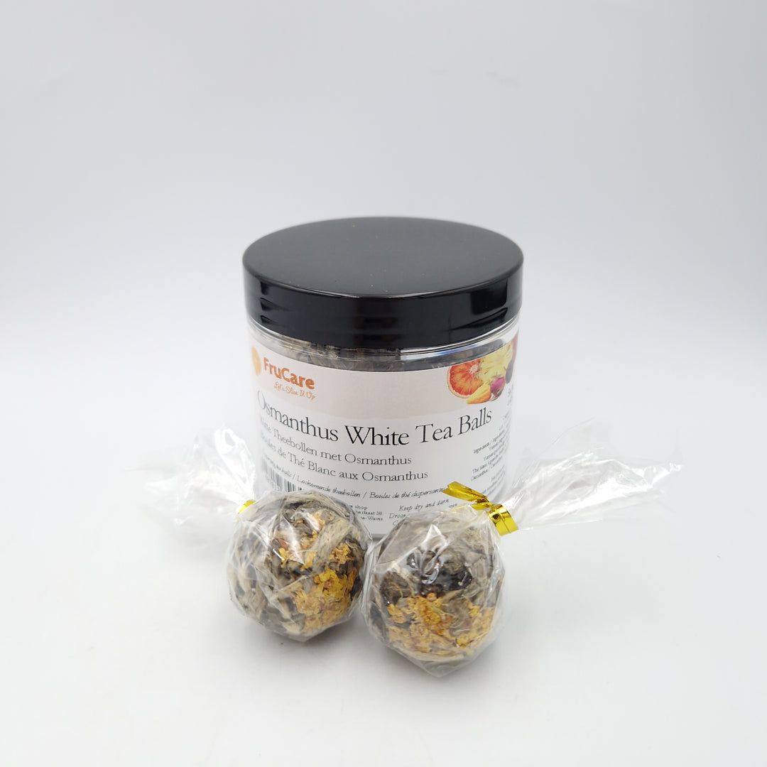 Dispersing White Tea Ball with Osmanthus