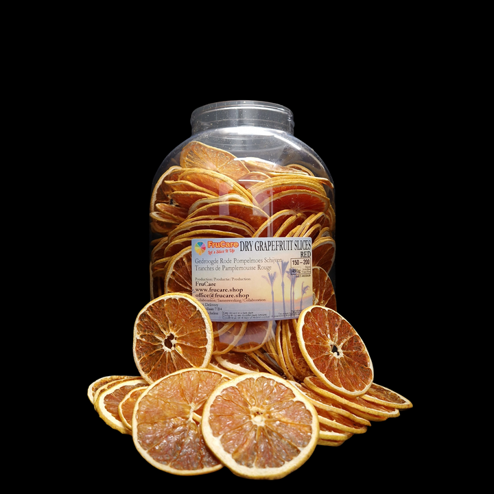 Gedroogde Rode Pompelmoes Schijven