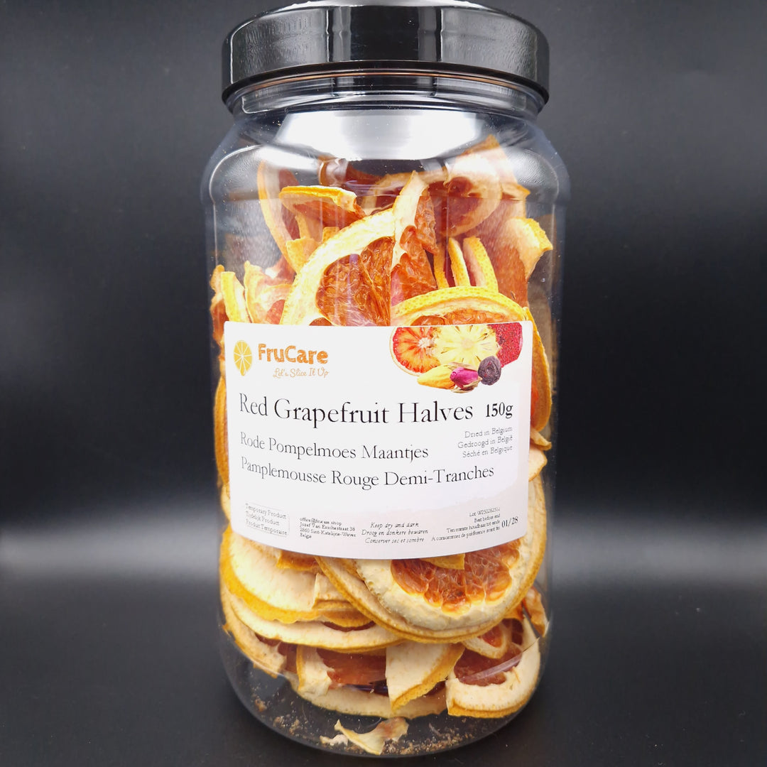 Red Grapefruit Halves