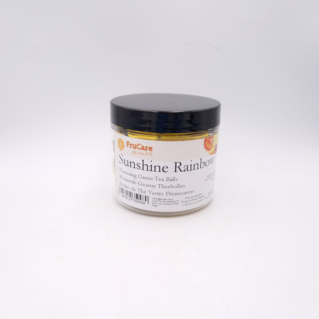 Bloeiende Groene Theebol - Sunshine Rainbow