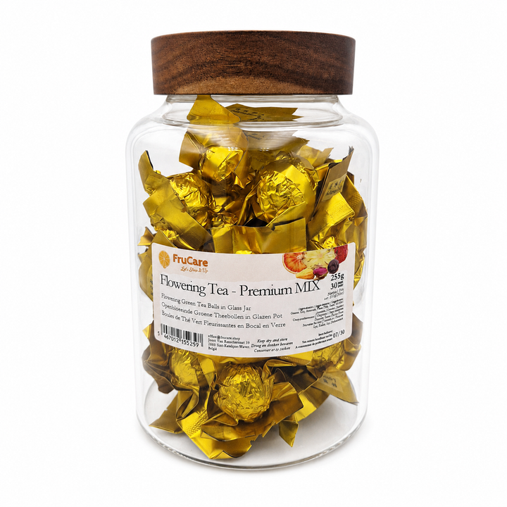 Flowering Green Tea Balls - Premium GLASS MIX