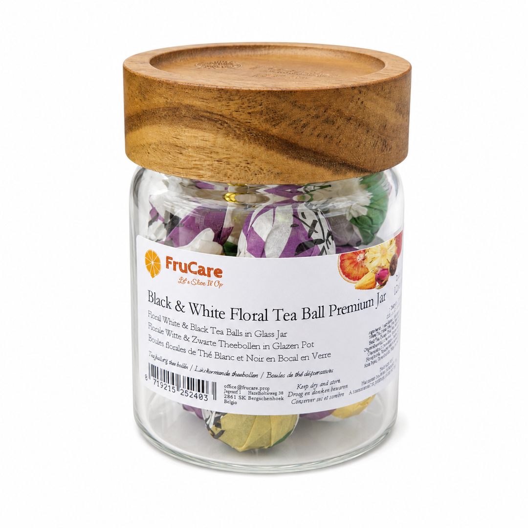 Boules de Thé Blanc et Noir à Infuser - Premium GLASS MIX