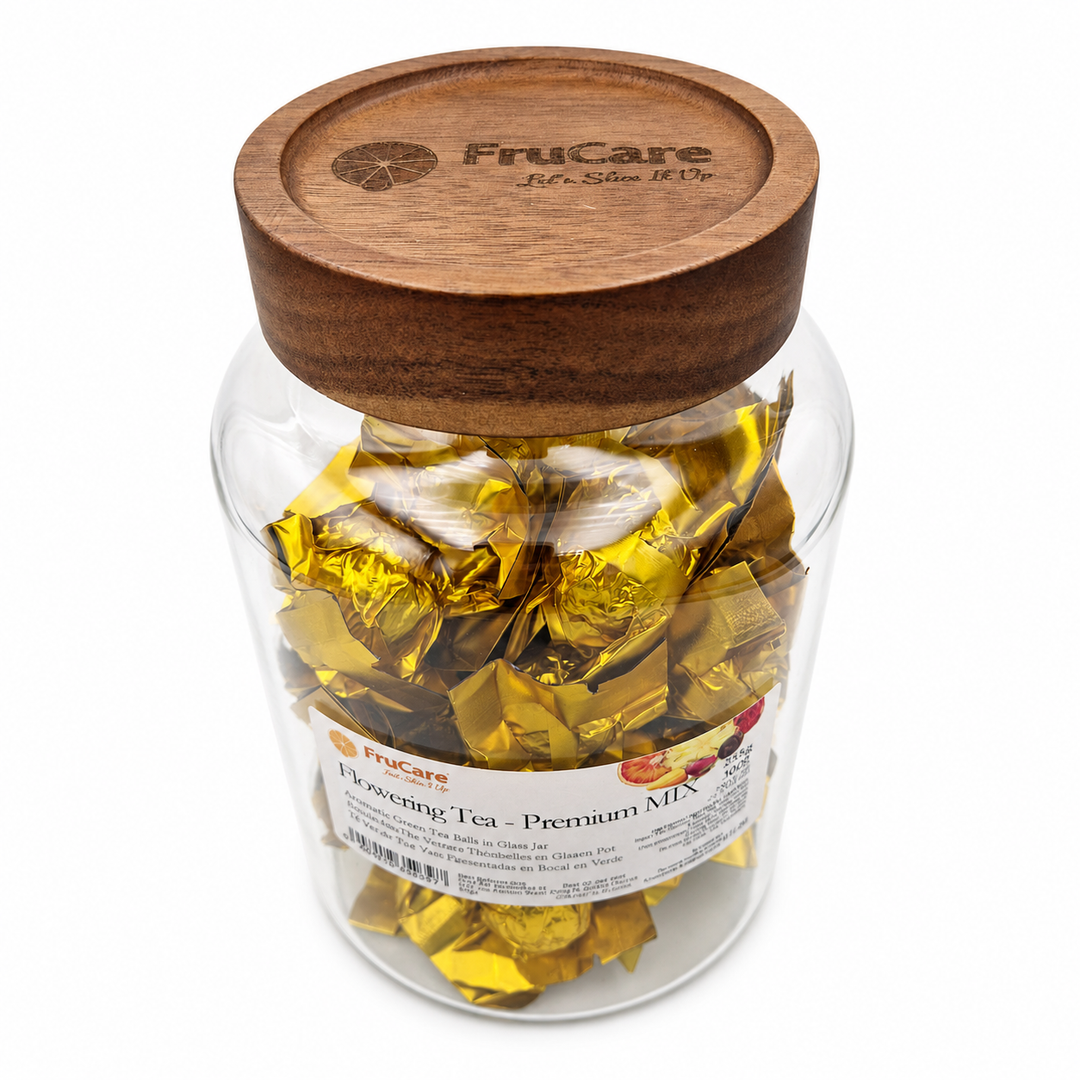 Flowering Green Tea Balls - Premium GLASS MIX