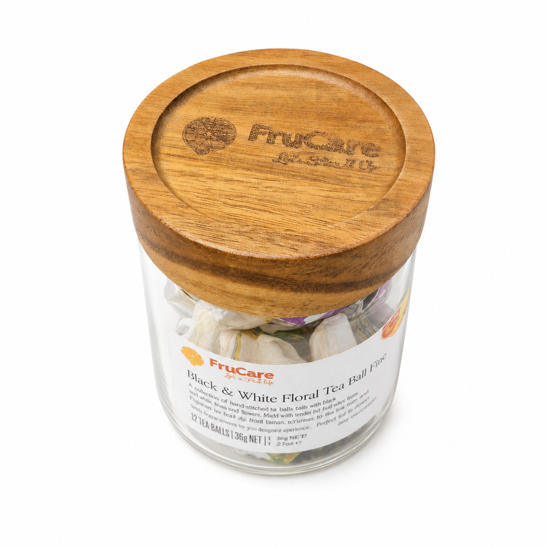 Boules de Thé Blanc et Noir à Infuser - Premium GLASS MIX