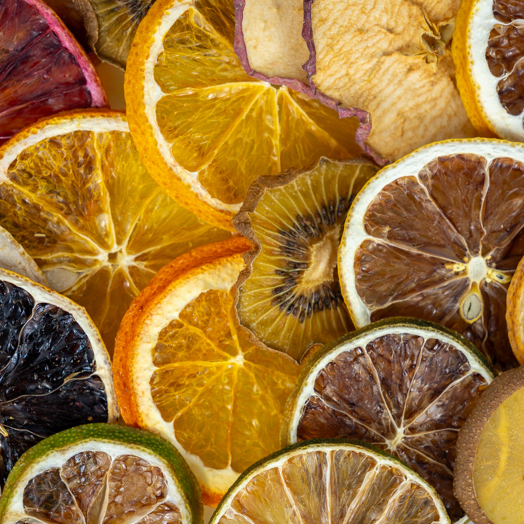 MÉLANGE de tranches de fruits